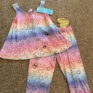 Brand New Little Mass swing top & leggings